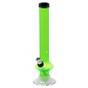 8" Acrylic 1x8 Straight Water Pipe - [AJM17]